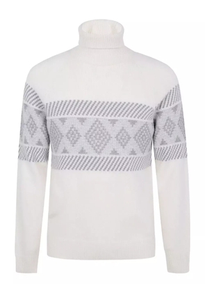 Barba wool jumper - White