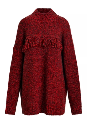 Essentiel Antwerp Inna fringe sweater - Red