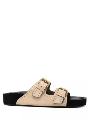 ISABEL MARANT Lennyo buckle sandals - Neutrals