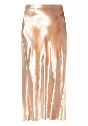 Tory Burch velvet midi skirt - Pink