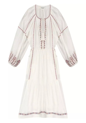 MARANT ÉTOILE Florenza maxi dress - White