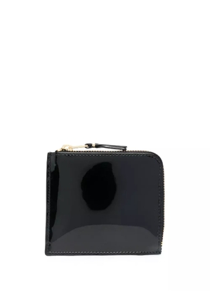 Comme Des Garçons Wallet polka dot print small wallet - Black