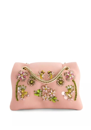 Giambattista Valli crystal-embellished mini bag - Pink