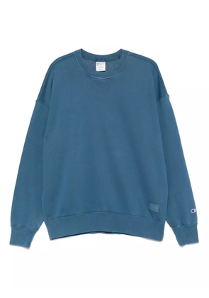 Champion logo-patch sweatshirt - Blue