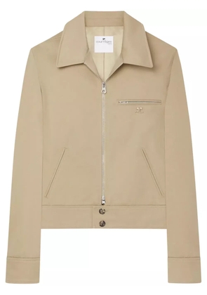 Courrèges zip-up jacket - Neutrals