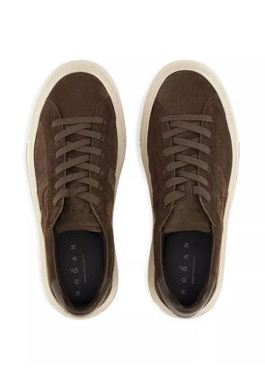 Hogan H691 suede sneakers - Brown