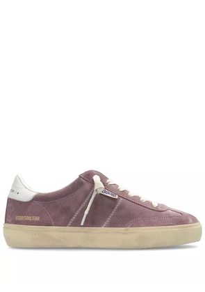 Golden Goose Soul Star suede lace-up sneakers - Purple