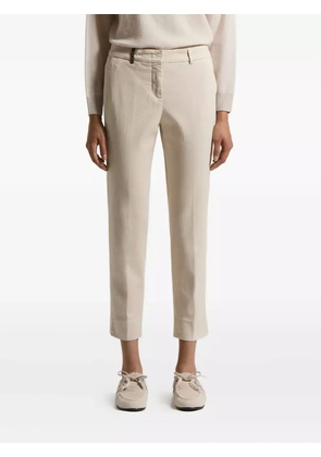 Peserico cropped trousers - Neutrals