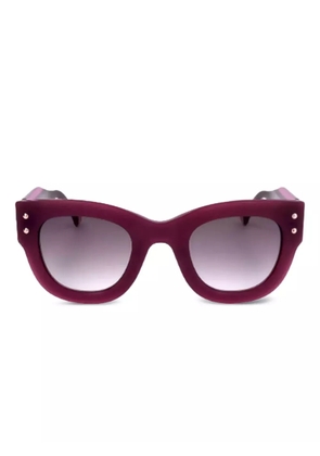 Carolina Herrera acetate double shade sunglasses - Purple