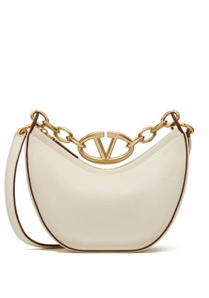 Valentino Garavani mini VLogo Moon Hobo bag - Neutrals