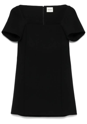 KHAITE Benji mini dress - Black