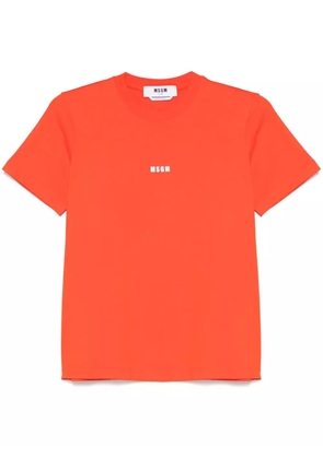 MSGM logo-print T-shirt - Red