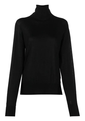 Jil Sander roll-neck long-sleeve jumper - Black