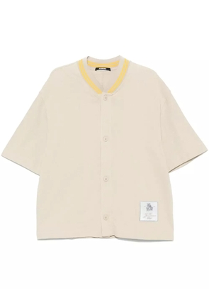 Jacquemus La Chemise Baseball MC shirt - Neutrals