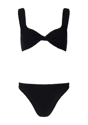 Hunza G Juno crinkled bikini - Black