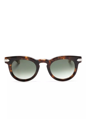 T Henri Eyewear round-frame sunglasses - Brown