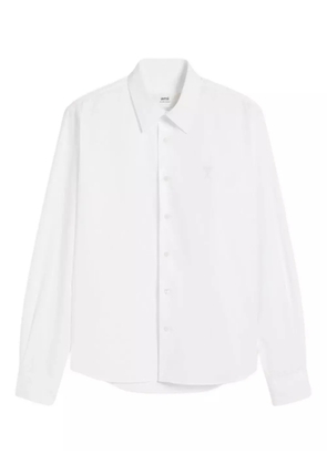 AMI Paris Ami de Coeur cotton shirt - White