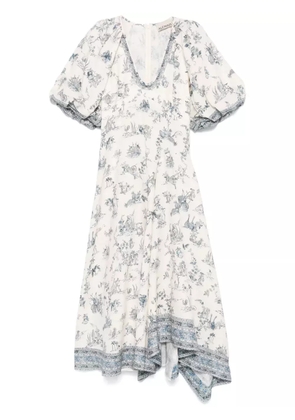 ALEMAIS Casa midi dress - Neutrals