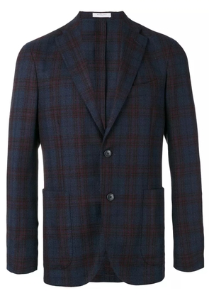 Boglioli checked blazer - Blue