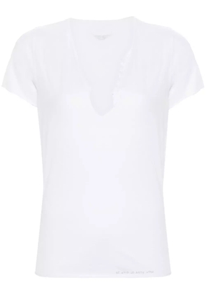 Zadig&Voltaire rhinestone-embellished cotton T-shirt - White