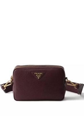 Prada small leather shoulder bag - Brown
