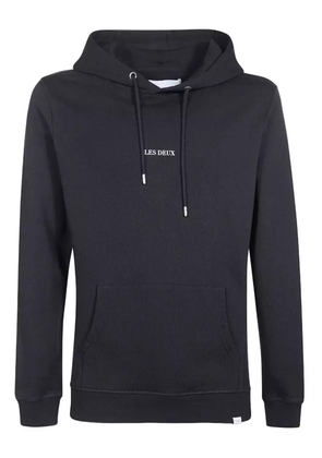 Les Deux logo hoodie - Blue