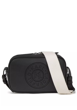 Karl Lagerfeld K/Circle leather cross body bag - Black