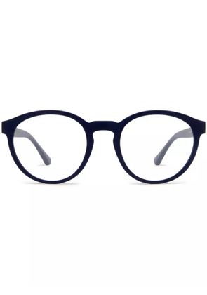 Emporio Armani round-frame sunglasses - Blue