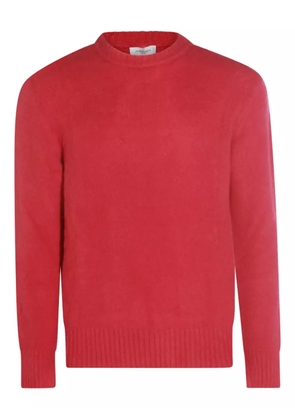 Piacenza Cashmere crew-neck wool sweater - Red