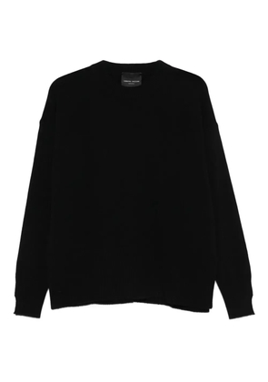 Roberto Collina round-neck sweater - Black