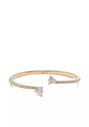 Swarovski crystal-embellished bangle - Gold