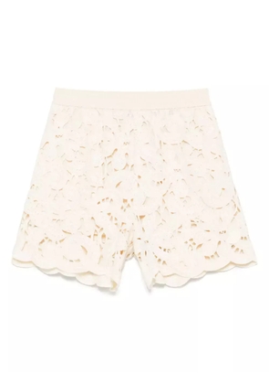 Moncler macramé shorts - Neutrals