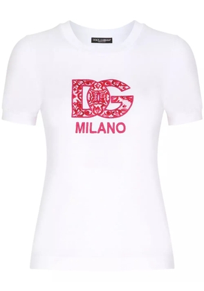 Dolce & Gabbana logo-print T-shirt - White