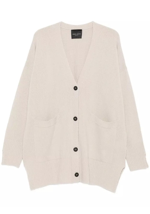 Roberto Collina patch-pockets cardigan - Neutrals