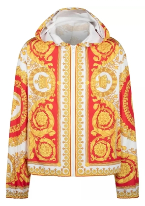 Versace Barocco-print jacket - White