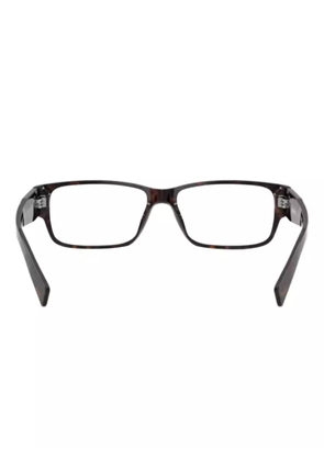 Prada Eyewear rectangle-frame glasses - Black