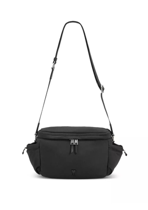 AMI Paris Ami de Coeur messenger bag - Black