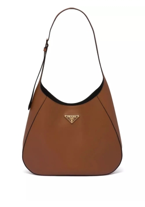 Prada leather shoulder bag - Brown