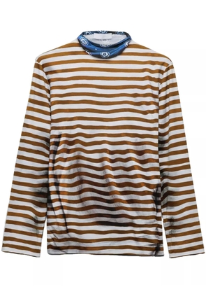 Prada cotton turtleneck sweater - White