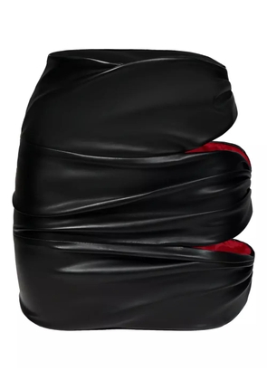 Lika cut-out mini skirt - Black