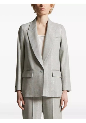 Peserico single-breasted blazer - Grey