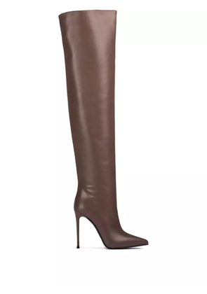 Le Silla 120mm Eva thigh-high boots - Brown