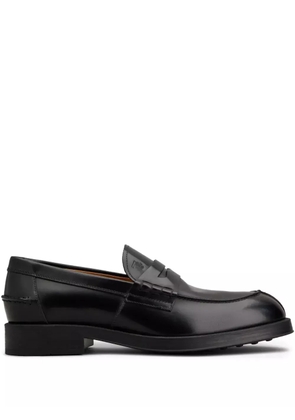 Tod's debossed-logo loafers - Black