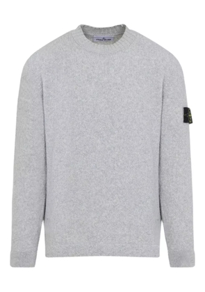 Stone Island ribbed crew-neck sweater - Grey