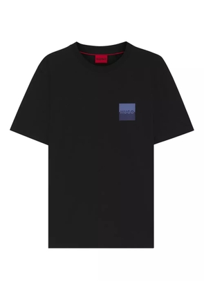 HUGO logo-print t-shirt - Black