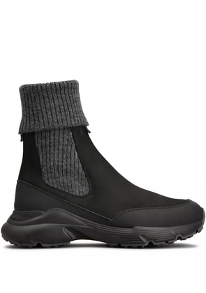 Tod's panelled sneakers - Black