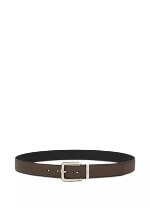 Ferragamo reversible leather belt - Black