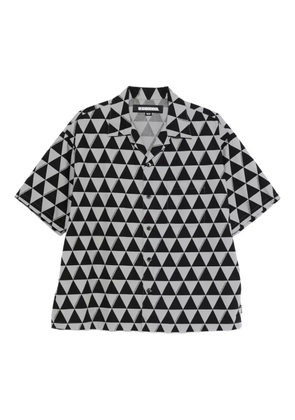 Neighborhood triangle-print shirt - Grey