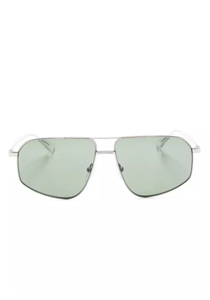 Calvin Klein navigator-frame sunglasses - Neutrals