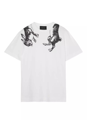 Simone Rocha Hare-print T-shirt - White